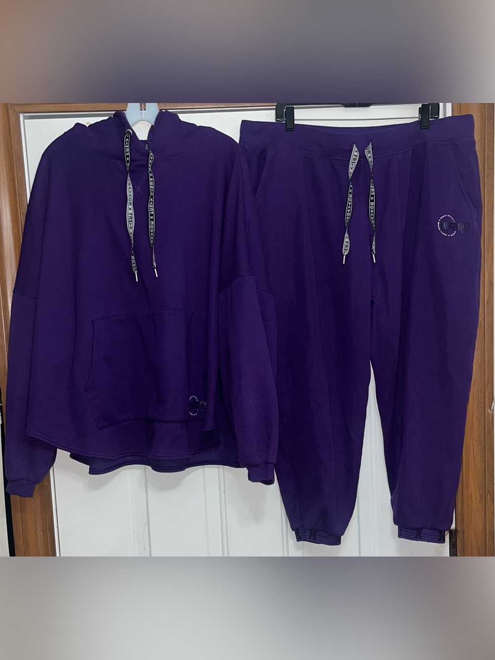Savage x FENTY By Rihanna Disco Purple Oversized Loungewear Set 2x Women’s